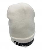 SUPREMEシュプリーム）の古着「Motion Logo Beanie」｜ホワイト