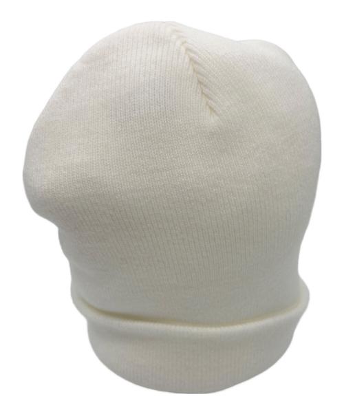 SUPREME（シュプリーム）Supreme (シュプリーム) Motion Logo Beanie ホワイトの古着・服飾アイテム