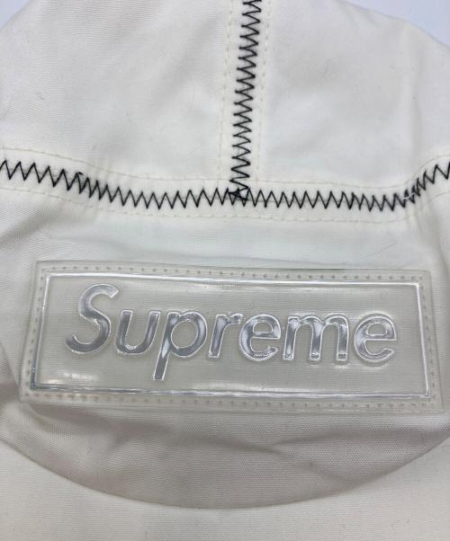 SUPREME（シュプリーム）Supreme (シュプリーム) contrast stitch cap/コントラストステッチキャップ ホワイトの古着・服飾アイテム