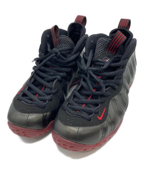 NIKE（ナイキ）NIKE (ナイキ) Air Foamposite On Black and Varsity Red/エア フォームポジット ワン BLACK/VARSITY RED サイズ:26cm / US8 / UK7 / EUR41の古着・服飾アイテム