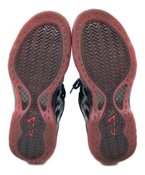 NIKE（ナイキ）NIKE (ナイキ) Air Foamposite On Black and Varsity Red/エア フォームポジット ワン BLACK/VARSITY RED サイズ:26cm / US8 / UK7 / EUR41の古着・服飾アイテム
