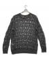 TAAKK (ターク) PERFORATED KNIT PULLOVER/メッシュ プルオーバー ニット  グレー サイズ:3：10000円