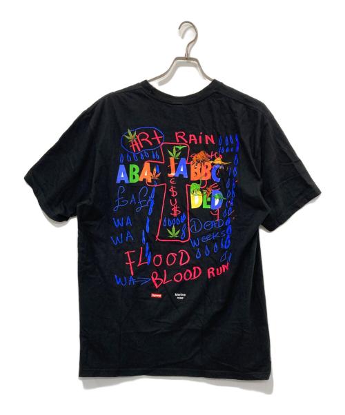 SUPREME（シュプリーム）SUPREME (シュプリーム) MARTINE ROSE (マーティン・ローズ) Lee Scratch Perry Tee ブラック サイズ:Ｌの古着・服飾アイテム