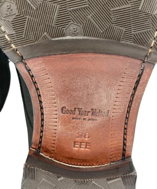 SCOTCH GRAIN（スコッチグレイン）SCOTCH GRAIN (スコッチグレイン) チャッカーブーツ ブラック サイズ:26cmの古着・服飾アイテム