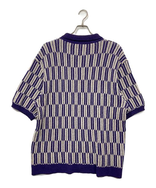 Needles（ニードルズ）Needles (ニードルズ) ポロセーター/Polo Sweater-Arrow パープル サイズ:Ｌの古着・服飾アイテム