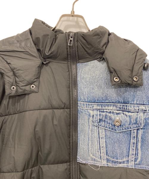 Desigual（デシグアル）Desigual (デシグアル) デニムパデッドジャケット ブラック サイズ:XXLの古着・服飾アイテム
