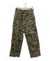 EVISU（エヴィス）の古着「カモメペイント タイガーカモパンツ」｜オリーブ
