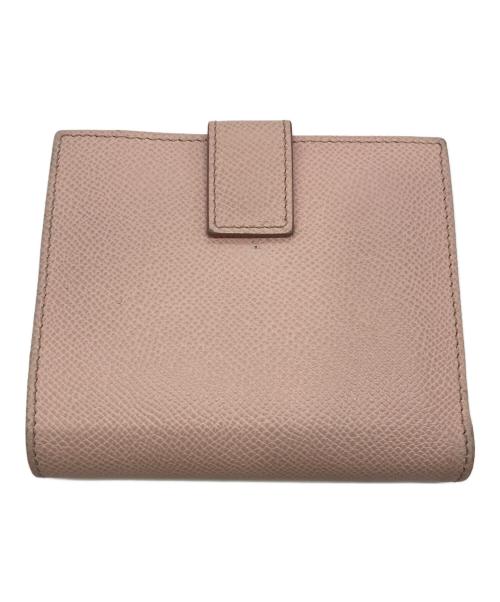 Salvatore Ferragamo（サルヴァトーレ フェラガモ）Salvatore Ferragamo (サルヴァトーレ フェラガモ) 3つ折り財布 ライトピンクの古着・服飾アイテム