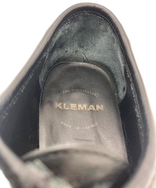 KLEMAN（クレマン）KLEMAN (クレマン) PADROR チロリアンシューズ ブラック サイズ:40(25.5-26.0cm)の古着・服飾アイテム