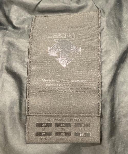 DESCENTE ALLTERRAIN（デザイント オルテライン）DESCENTE ALLTERRAIN (デザイント オルテライン) ANCHOR MIZUSAWA DOWN JACKET/アンカー 水沢ダウンジャケット ブラック サイズ:JP M/US XS/FR S/IT Sの古着・服飾アイテム