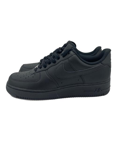 NIKE（ナイキ）NIKE (ナイキ) AIR FORCE 1 '07 ブラック サイズ:27cm/US9/UK8/EUR42.5の古着・服飾アイテム