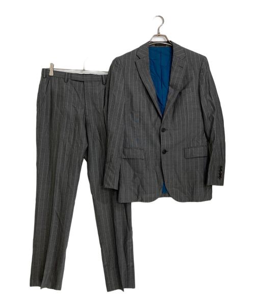 BLACK LABEL CRESTBRIDGE（ブラックレーベル クレストブリッジ）BLACK LABEL CRESTBRIDGE (ブラックレーベル クレストブリッジ) セットアップスーツ グレー サイズ:SIZE 40の古着・服飾アイテム