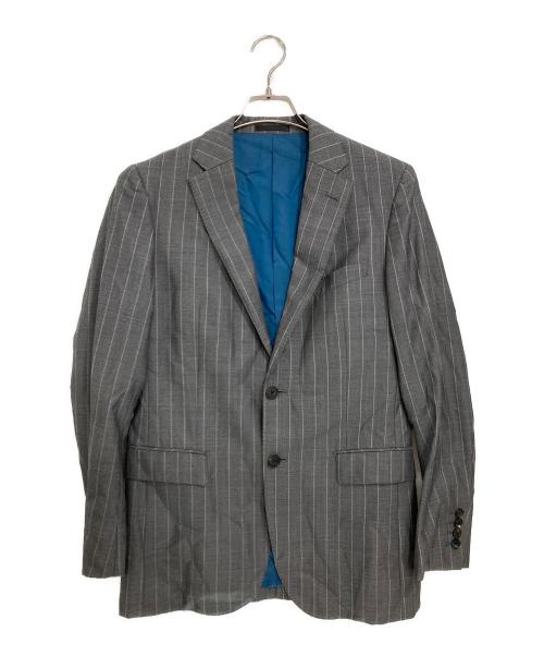 BLACK LABEL CRESTBRIDGE（ブラックレーベル クレストブリッジ）BLACK LABEL CRESTBRIDGE (ブラックレーベル クレストブリッジ) セットアップスーツ グレー サイズ:SIZE 40の古着・服飾アイテム