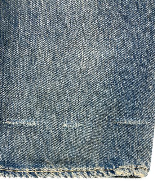 Hysteric Glamour（ヒステリックグラマー）Hysteric Glamour (ヒステリックグラマー) スタッズ装飾デニムパンツ インディゴ サイズ:29の古着・服飾アイテム