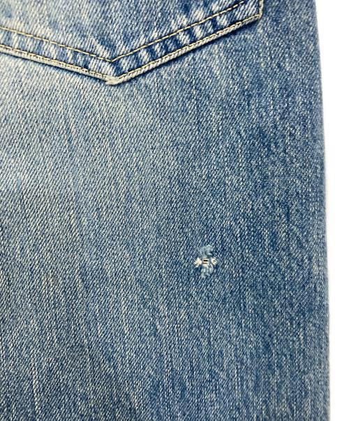 Hysteric Glamour（ヒステリックグラマー）Hysteric Glamour (ヒステリックグラマー) スタッズ装飾デニムパンツ インディゴ サイズ:29の古着・服飾アイテム