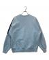 SUPREME (シュプリーム) Overprint Crewneck/オーバープリントスルーネックスウェット ブルー サイズ:Ｍ：11000円
