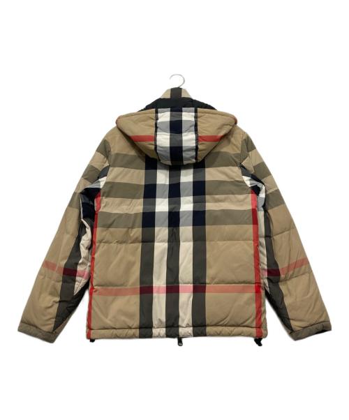 BURBERRY LONDON（バーバリーロンドン）BURBERRY LONDON (バーバリーロンドン) リバーシブルダウンジャケット ブラック サイズ:XSの古着・服飾アイテム