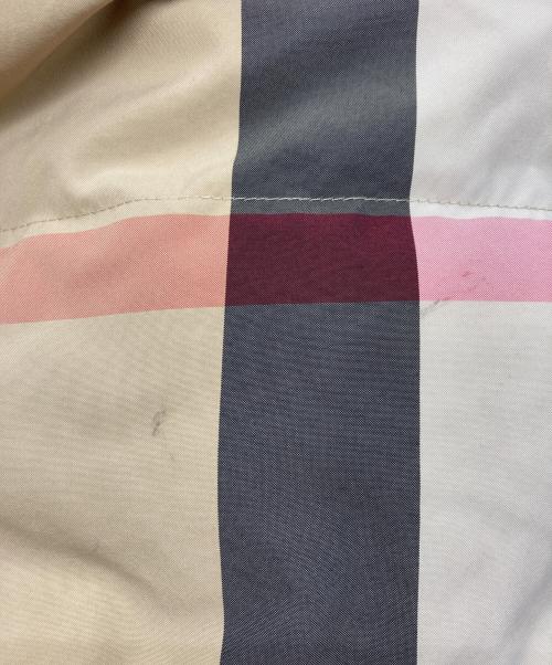 BURBERRY LONDON（バーバリーロンドン）BURBERRY LONDON (バーバリーロンドン) リバーシブルダウンジャケット ブラック サイズ:XSの古着・服飾アイテム