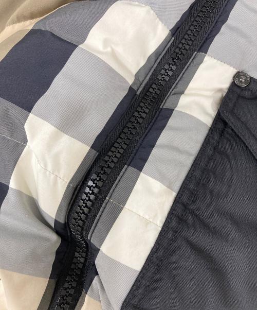 BURBERRY LONDON（バーバリーロンドン）BURBERRY LONDON (バーバリーロンドン) リバーシブルダウンジャケット ブラック サイズ:XSの古着・服飾アイテム