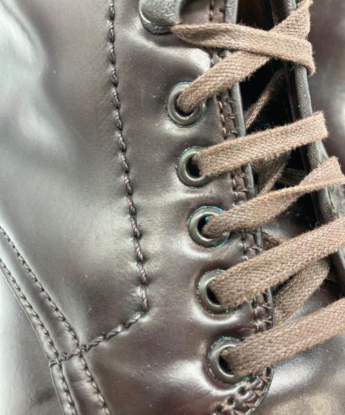 Alden（オールデン）Alden (オールデン) UNITED ARROWS (ユナイテッドアローズ) プレーントゥブーツ バーガンディー サイズ:8Dの古着・服飾アイテム