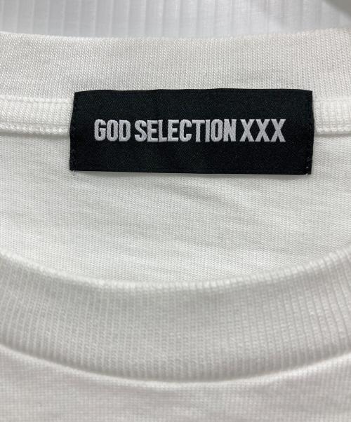 GOD SELECTION XXX（ゴッド セレクション トリプルエックス）GOD SELECTION XXX (ゴッド セレクション トリプルエックス) A BATHING APE (アベイシングエイプ) GENERAL TEE ホワイト サイズ:Mの古着・服飾アイテム