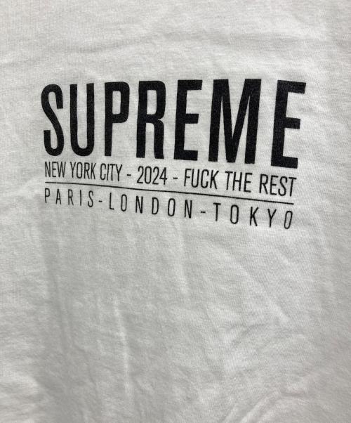 SUPREME（シュプリーム）Supreme (シュプリーム) paris tee ホワイト サイズ:Mの古着・服飾アイテム