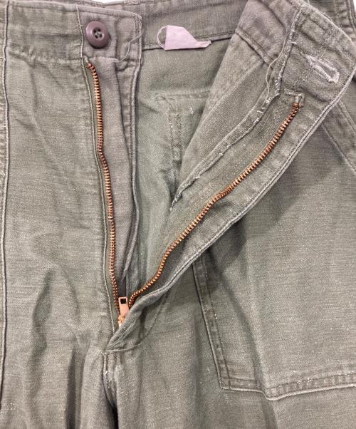 US ARMY（ユーエスアーミー）US ARMY (ユーエスアーミー) ベイカーパンツ/ワークパンツ/ミリタリーパンツ オリーブ サイズ:34の古着・服飾アイテム