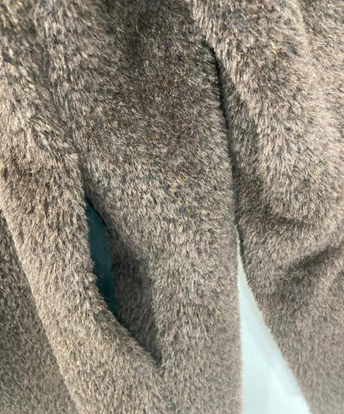 Max Mara Studio（マックスマーラ ストゥディオ）Max Mara Studio (マックスマーラ ストゥディオ) フーデッドコート ブラウン サイズ:36の古着・服飾アイテム