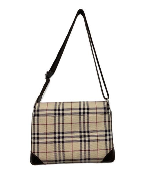 BURBERRY（バーバリー）BURBERRY (バーバリー) ノヴァチェックショルダーバッグ ベージュの古着・服飾アイテム