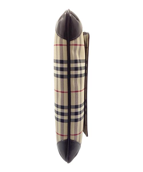 BURBERRY（バーバリー）BURBERRY (バーバリー) ノヴァチェックショルダーバッグ ベージュの古着・服飾アイテム