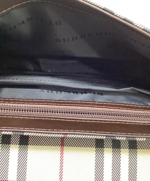 BURBERRY（バーバリー）BURBERRY (バーバリー) ノヴァチェックショルダーバッグ ベージュの古着・服飾アイテム