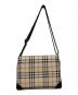 BURBERRY (バーバリー) ノヴァチェックショルダーバッグ ベージュ：15000円