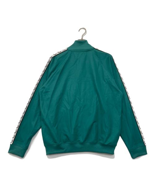 FRED PERRY（フレッドペリー）FRED PERRY (フレッドペリー) Taped Track Jacket/ロゴラインテープ トラックジャケット グリーン サイズ:XLの古着・服飾アイテム