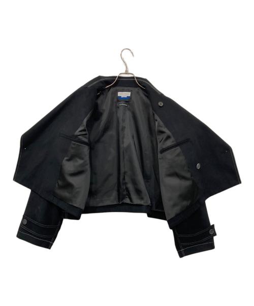 MAISON SPECIAL（メゾンスペシャル）MAISON SPECIAL (メゾンスペシャル) 2WAYステッチショートブルゾン ブラック サイズ:01の古着・服飾アイテム