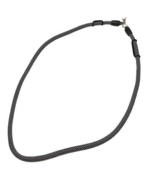 TAKAHIROMIYASHITA TheSoloIst.（タカヒロミヤシタ ザソロイスト）TAKAHIROMIYASHITA TheSoloIst. (タカヒロミヤシタ ザソロイスト) YOSEMITE (ヨセミテ) MOBILE STRAP/モバイルストラップ ブラック×ホワイトの古着・服飾アイテム