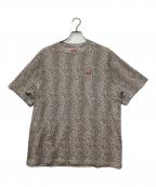 SUPREMEシュプリーム）の古着「Small Box Tee Leopard/スモールボックスティー　レオパード」｜ブラウン