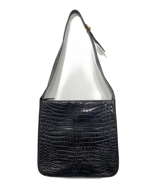 Salvatore Ferragamo（サルヴァトーレ フェラガモ）Salvatore Ferragamo (サルヴァトーレ フェラガモ) ガンチーニ ショルダーバッグ ブラックの古着・服飾アイテム