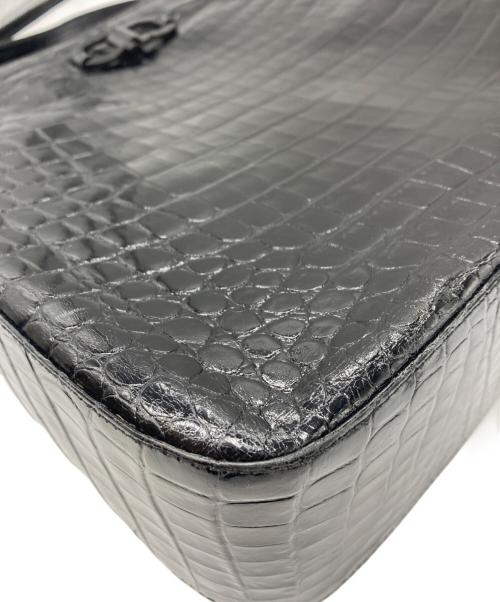 Salvatore Ferragamo（サルヴァトーレ フェラガモ）Salvatore Ferragamo (サルヴァトーレ フェラガモ) ガンチーニ ショルダーバッグ ブラックの古着・服飾アイテム