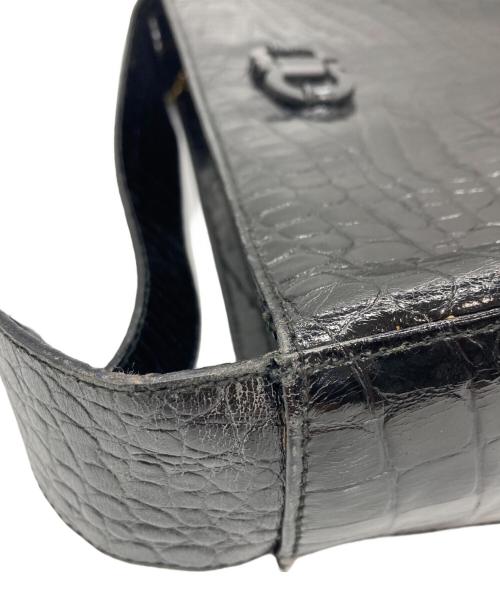 Salvatore Ferragamo（サルヴァトーレ フェラガモ）Salvatore Ferragamo (サルヴァトーレ フェラガモ) ガンチーニ ショルダーバッグ ブラックの古着・服飾アイテム