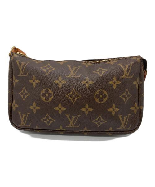 LOUIS VUITTON（ルイ ヴィトン）LOUIS VUITTON (ルイ ヴィトン) 2WAYバッグ/ポシェット・アクセソワール ブラウンの古着・服飾アイテム