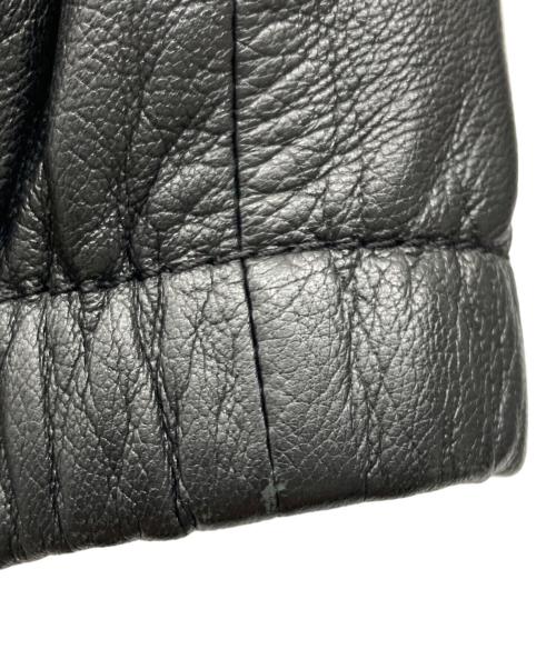 COACH（コーチ）COACH (コーチ) リバーシブルレザージャケット ブラック サイズ:記載なしの古着・服飾アイテム