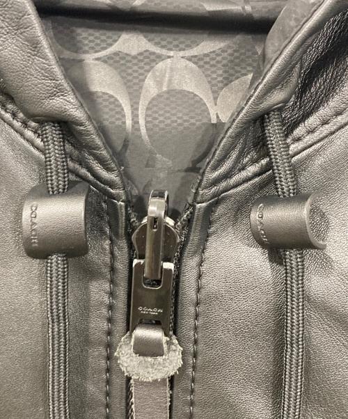 COACH（コーチ）COACH (コーチ) リバーシブルレザージャケット ブラック サイズ:記載なしの古着・服飾アイテム