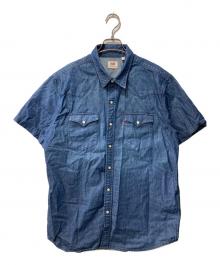 LEVI'S（リーバイス）の古着「半袖デニムウエスタンシャツ」｜インディゴ