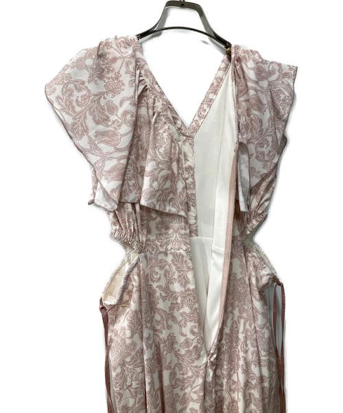 Snidel（スナイデル）Snidel (スナイデル) ウエストスリットワンピ アイボリー サイズ:Sの古着・服飾アイテム