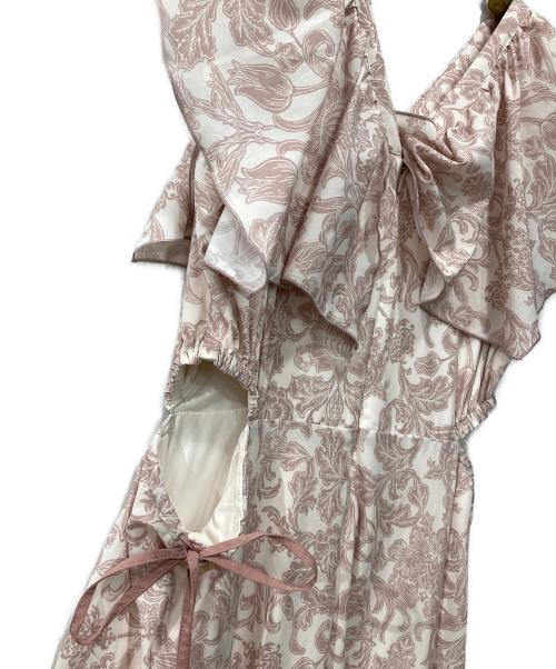 Snidel（スナイデル）Snidel (スナイデル) ウエストスリットワンピ アイボリー サイズ:Sの古着・服飾アイテム