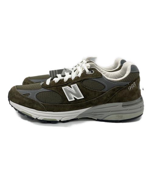 NEW BALANCE（ニューバランス）NEW BALANCE (ニューバランス) MR993MG グリーン サイズ:27.5cm/US9.5/UK9/EU43 未使用品の古着・服飾アイテム