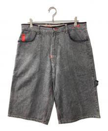 ECKO UNLTD（エコーアンリミテッド）の古着「ペインタ－ショーツ」｜ブラック
