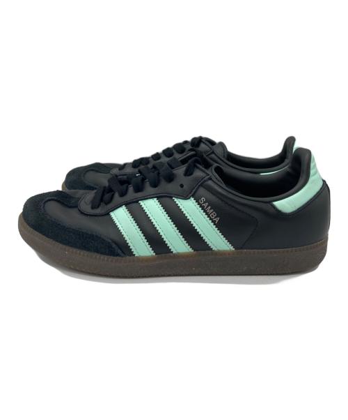 adidas（アディダス）adidas (アディダス) SAMBA OG CORE BLACK/CLEAR MINT/GUM ブラック サイズ:US8の古着・服飾アイテム