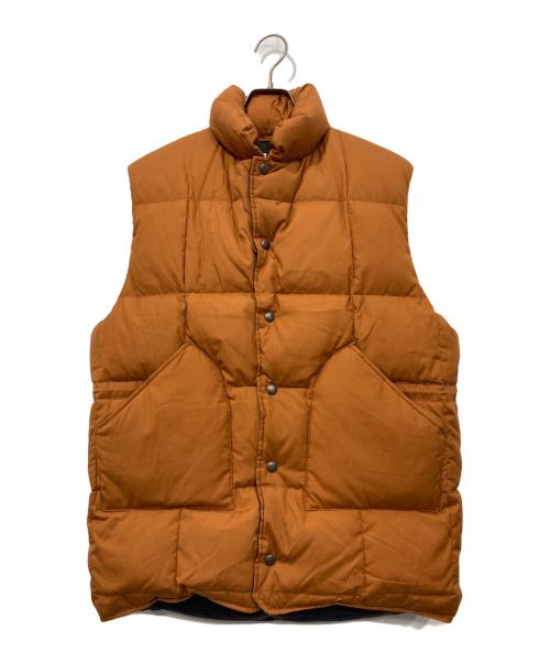 SIERRA DESIGNS（シエラデザインズ）SIERRA DESIGNS (シエラデザインズ) BEAMS + (ビームスプラス) KAPTAIN SUNSHINE (キャプテンサンシャイン) ダウンベスト ブラウン サイズ:Sの古着・服飾アイテム