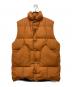 SIERRA DESIGNS（シエラデザインズ）の古着「ダウンベスト」｜ブラウン
